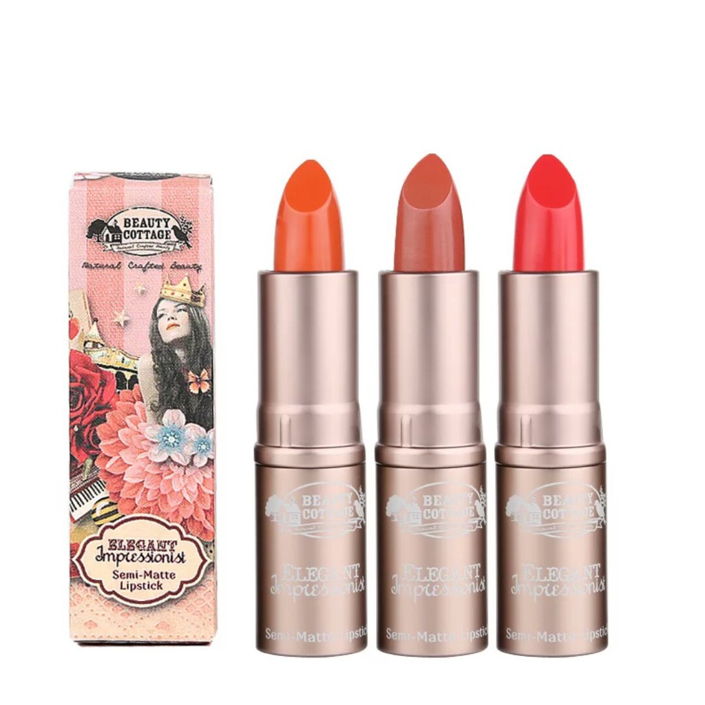 Beauty Cottage Elegant Impressions Semi Latte Lipstick Shopee Malaysia