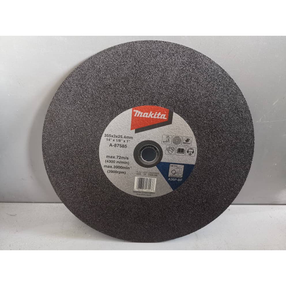 MAKITA Metal Cutting Disc 14" A87585 Shopee Malaysia