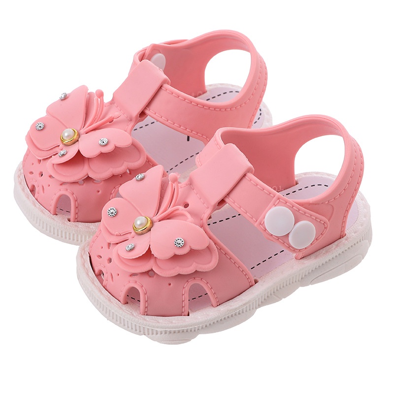 Girls' Sandals Summer Baby Toddler Shoes Princess Soft Sole Children