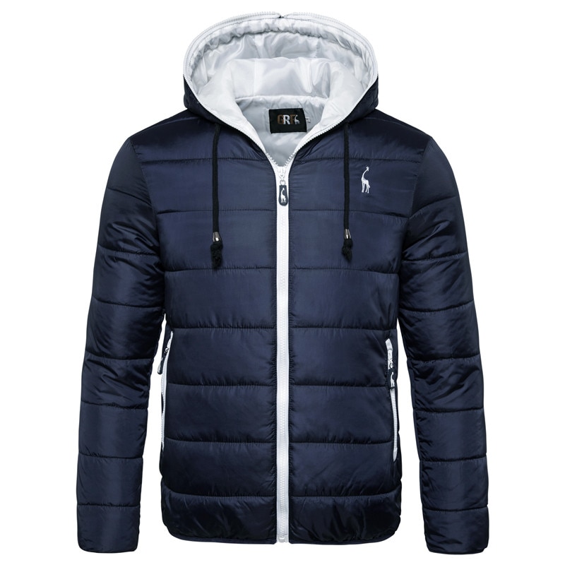 mens warm jacket with hood