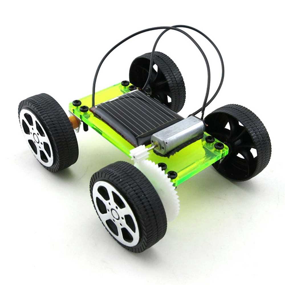 DIY Toy Set Solar Powered Car Kit Science Educational Kit for Kids