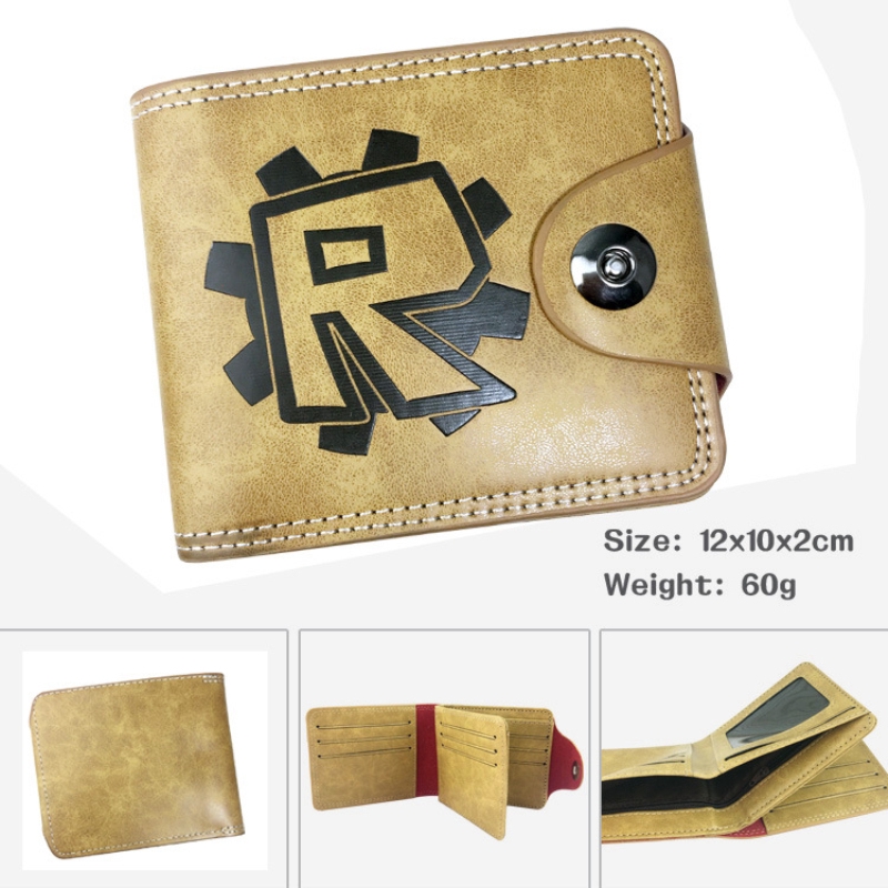 Game Roblox 3d Print Short Wallet Purse Coin Bag Card Holder Wallet Cartoon Pu Figure Toys Action Gift Toys Kids Gift Shopee Malaysia - roblox pu leather short wallets giftcartoon