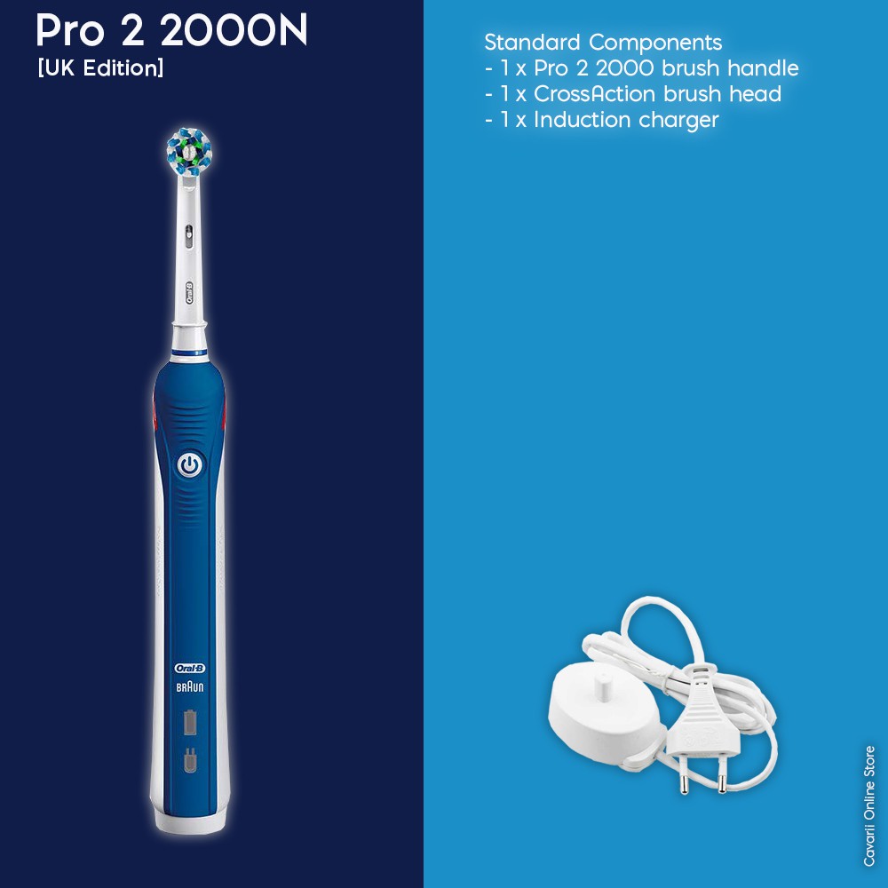 oral b pro 2 2000n brush heads