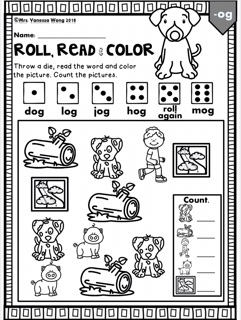 printable phonics worksheets cvc fluency bundle kindergartenfirst grade shopee malaysia