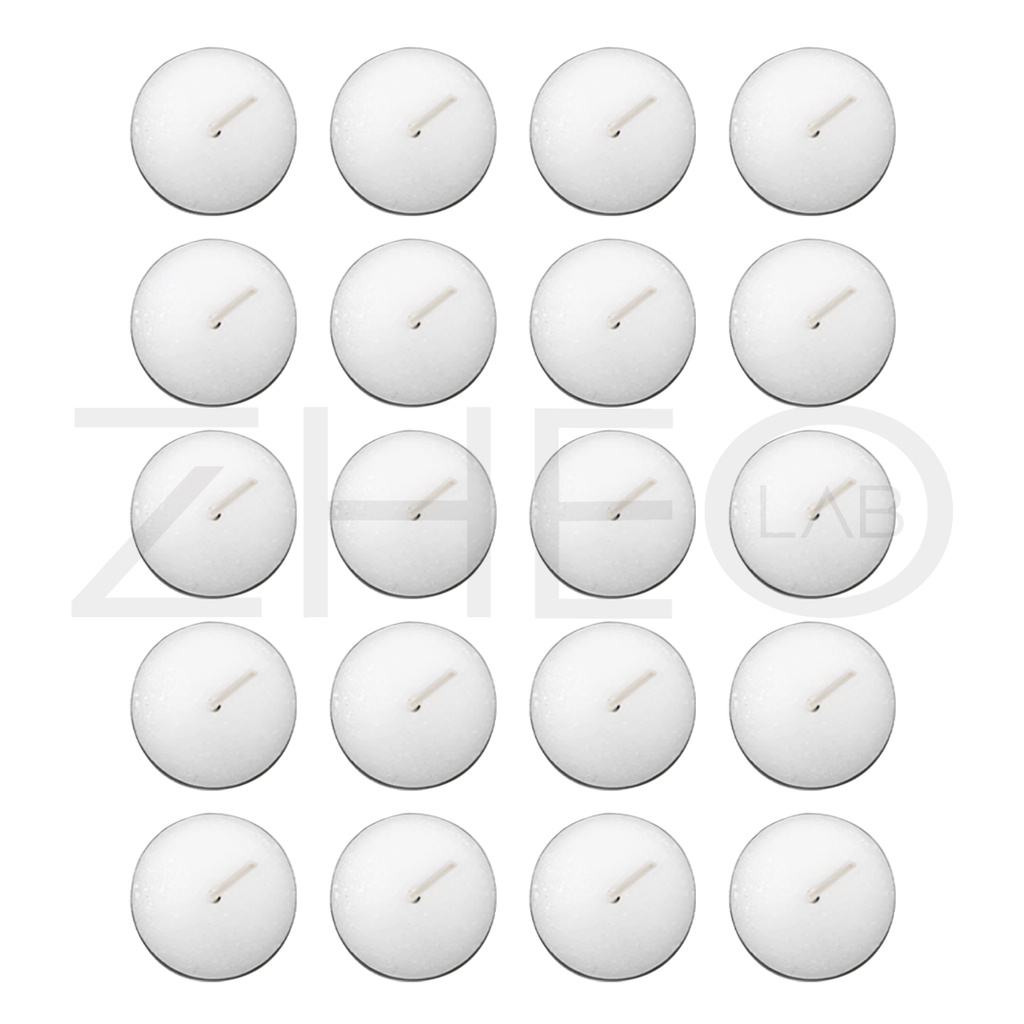 ZHEO LAB Tealight Candle White Non Scented 4 hrs Burning Tealight Paraffin Wax Candles READY