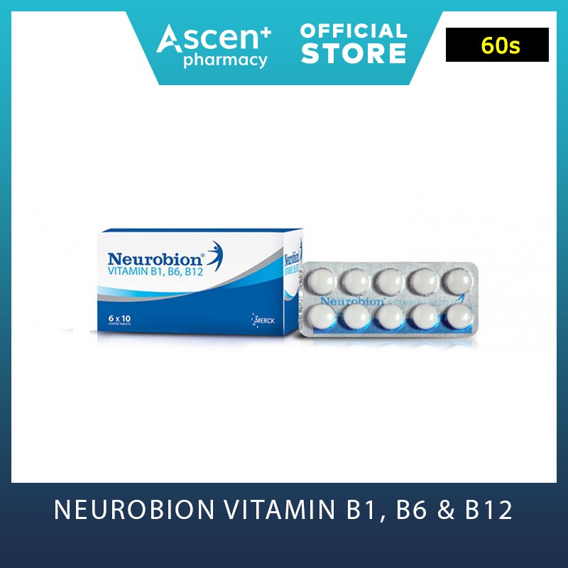 Neurobion Vitamin B1 B6 And B12 [60s] Shopee Malaysia