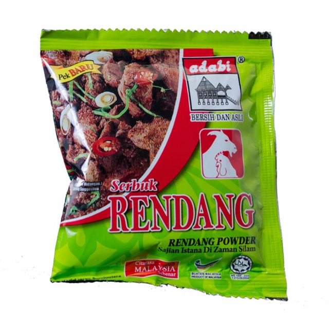 Buy Adabi Rendang Powder 24g Seetracker Malaysia