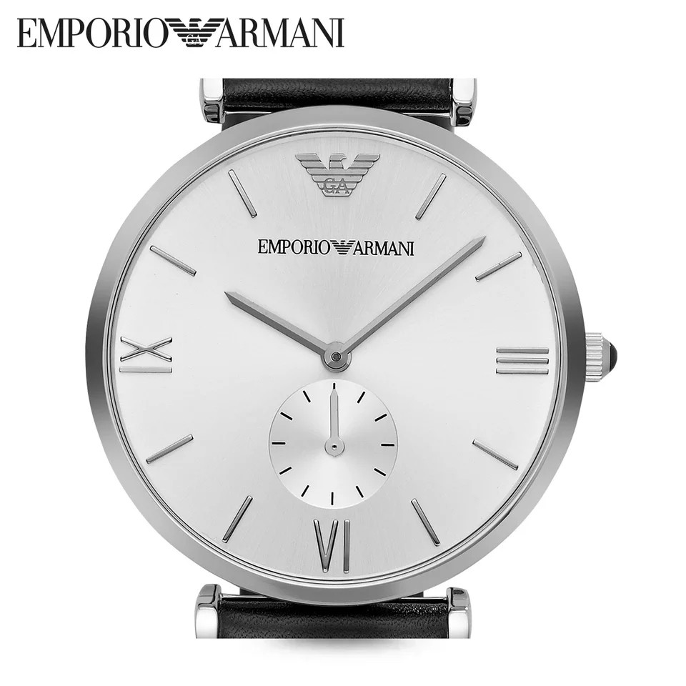 armani watches leather belt