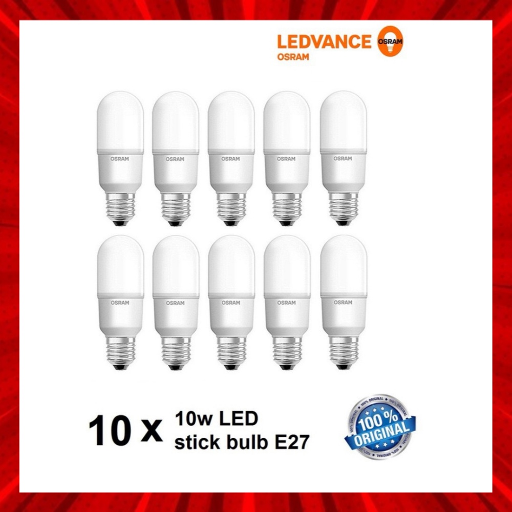 OSRAM LED VALUE STICK BULB 10W E27 220-240V DAYLIGHT | Shopee Malaysia OSRAM LED VALUE STICK BULB 10W E27 220-240V DAYLIGHT | Shopee Malaysia