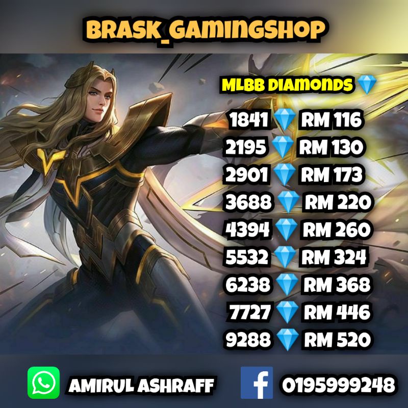 Buy Mlbb Diamond Ml Topup Mlbb Topup Mobile Legend Diamond Game Cheap Fast Seetracker Malaysia