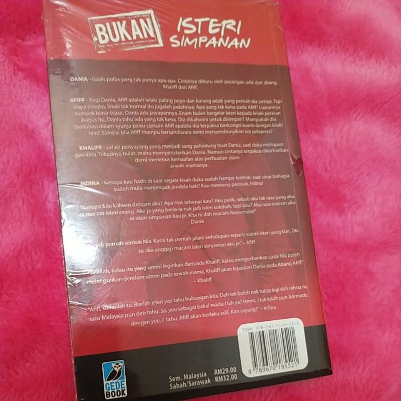 Novel Bukan Isteri Simpanan Shopee Malaysia