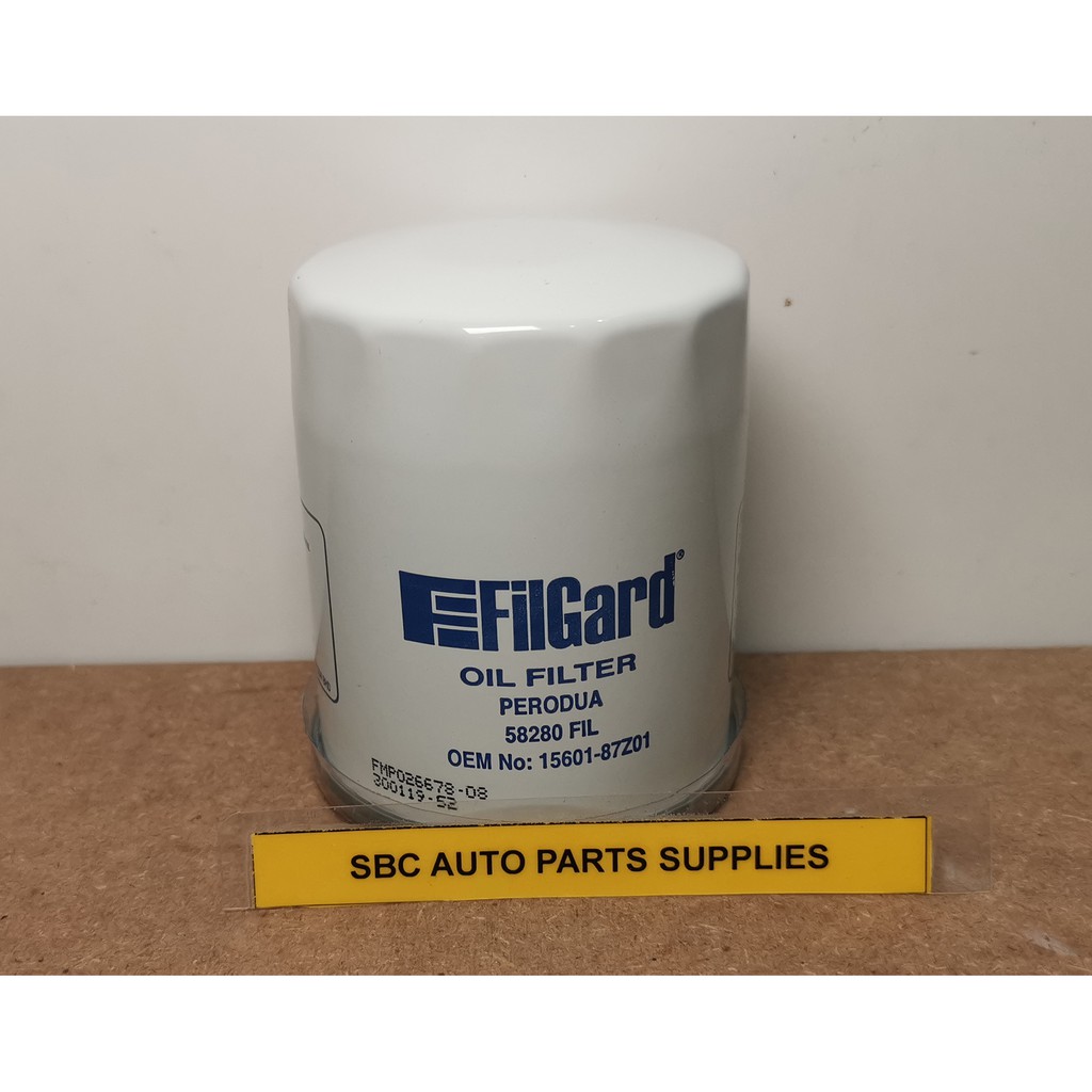 SBC AUTO - FILGARD OIL FILTER PERODUA KANCIL KELISA KENARI 