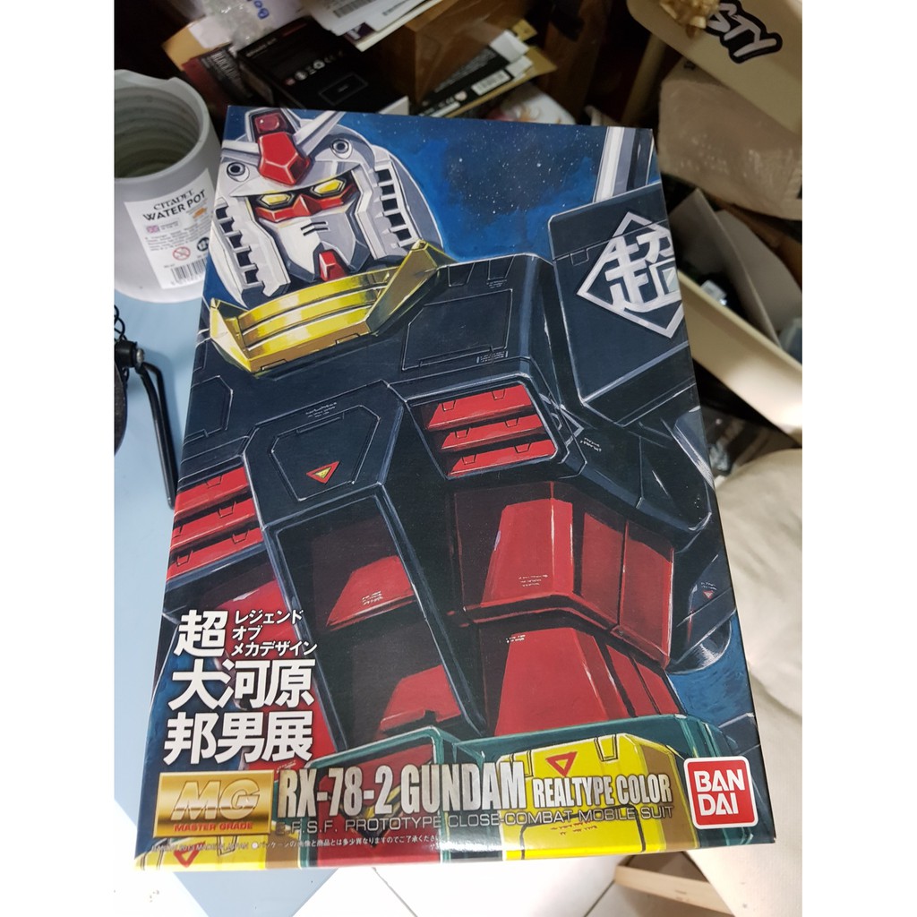 バンダイ Mg Rx 78 2 ガンダムver2 0 リアルタイプカラー 超大河原邦男展ver Mg Rx 78 2 Gundam Ver2 0 Real Type Color Ultra Kunio Okawara Ex Ver Shopee Malaysia