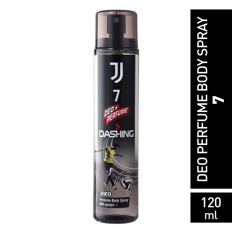 DASHING Juventus Deo Perfume Body Spray 7 120ML Deodorant Perfume