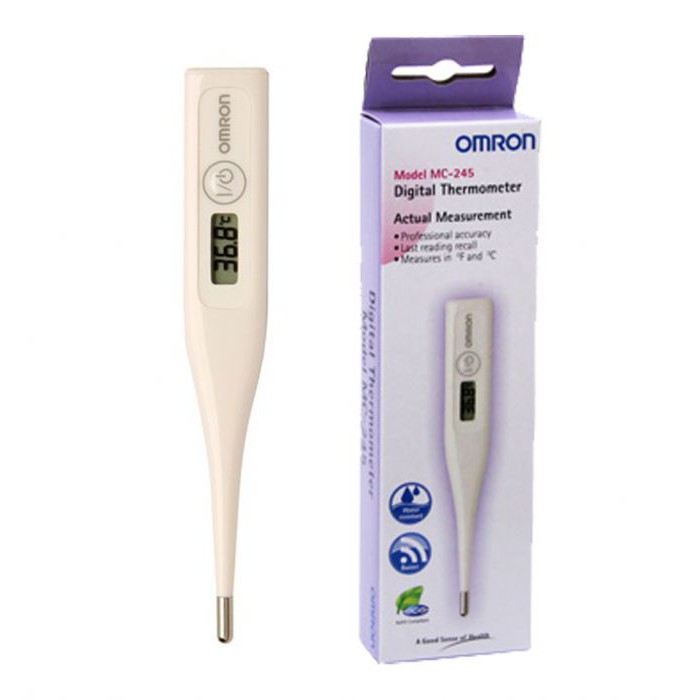 OMRON DIGITAL FEVER THERMOMETER MC 245 Shopee Malaysia