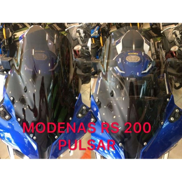 pulsar rs 200 windshield online