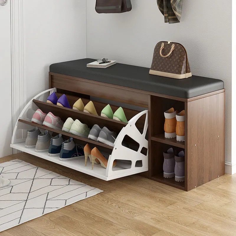 Shoes Rack Home Doorway Small Bench Shoe Rack With Bench Entrance ...