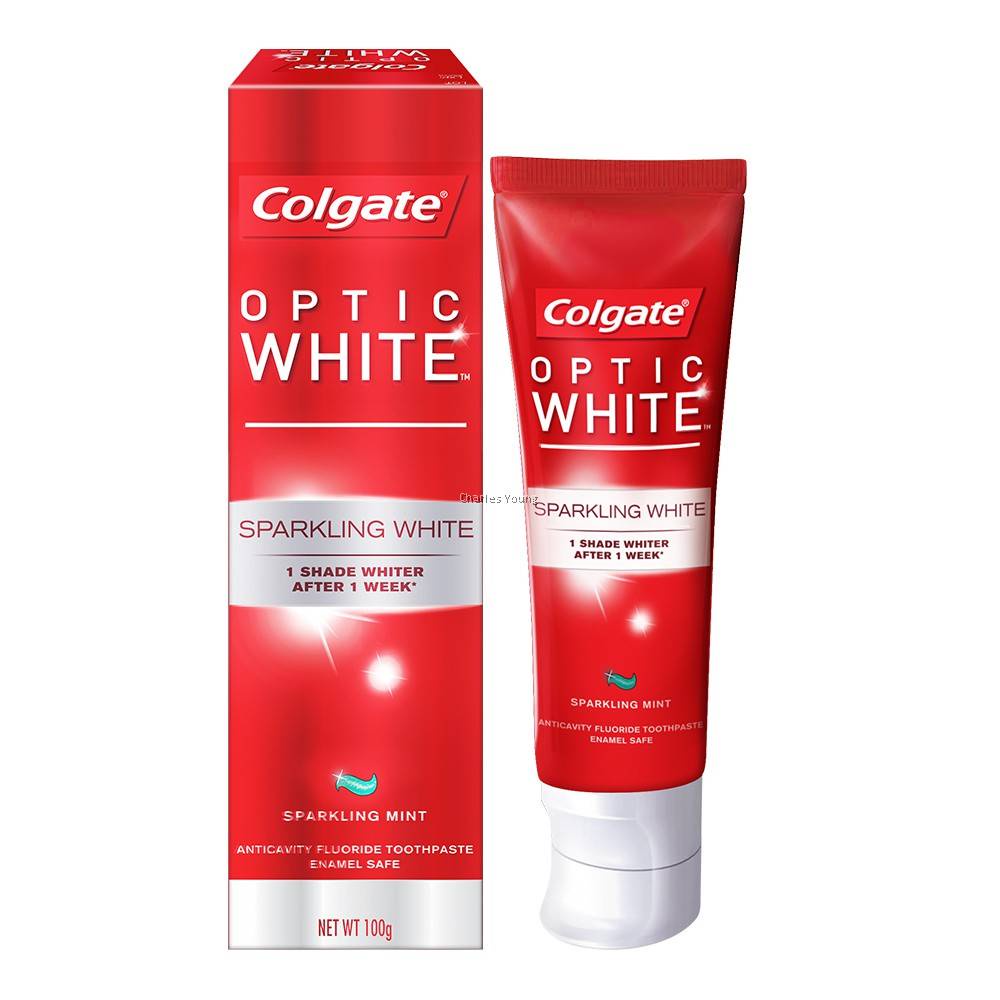 COLGATE Optic White Sparkling Mint Toothpaste 100g | Shopee Malaysia