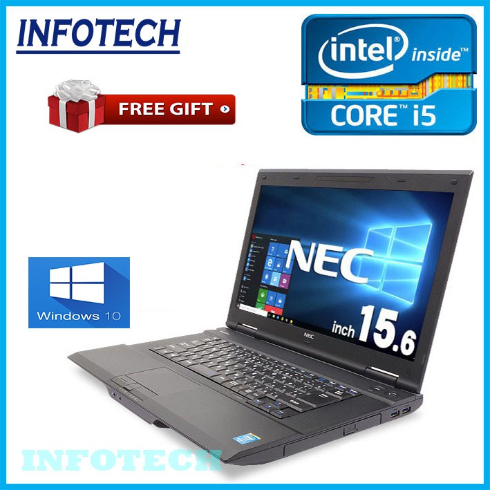 Gaming 4th Gen Nec Ssd Intel Core I5 4gb 8gb Ddr3 Ssd Hdmi Wifi Laptop Notebook Refurbished Versapro Shopee Malaysia
