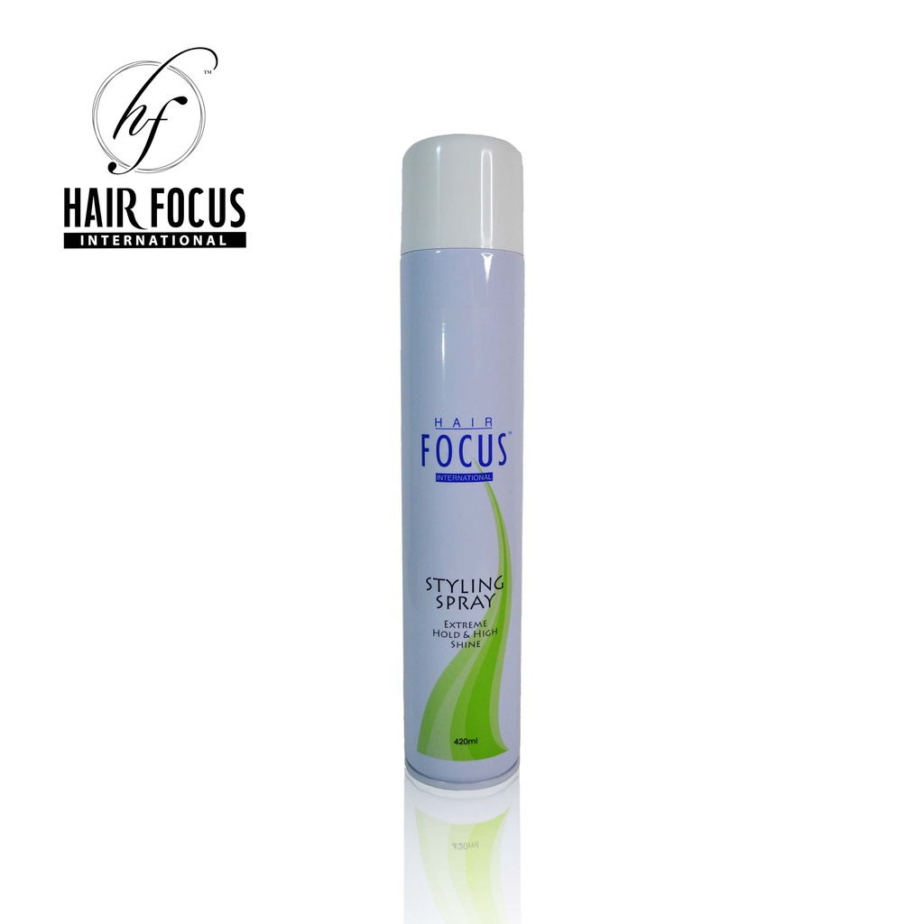 [HAIR FOCUS] Styling Spray: Extreme Hold & High Shine (420ML)