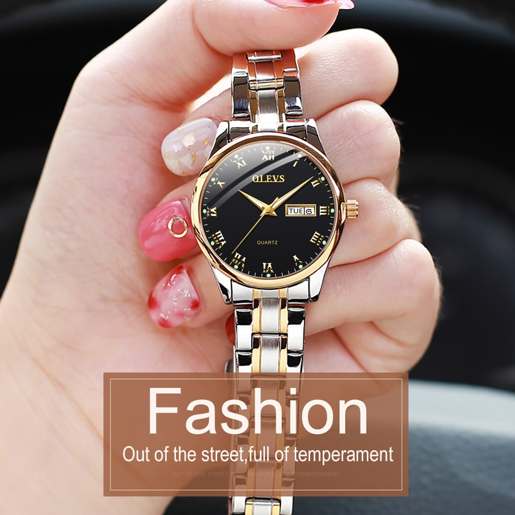 luminous womens watch