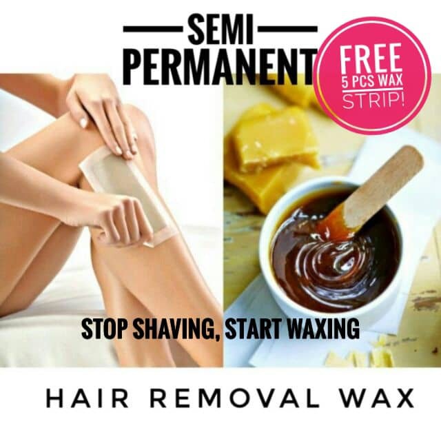 READY STOCK》Hair Removal Wax Gel for Full body wax. Exfoliates dead skin  cells | Shopee Malaysia