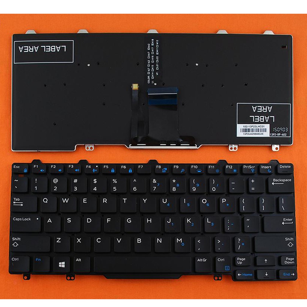 Dell Latitude E5250 E5270 E5280 E5370 E7250 E7270 E7280 E7370 Laptop Keyboard With Backlight Shopee Malaysia