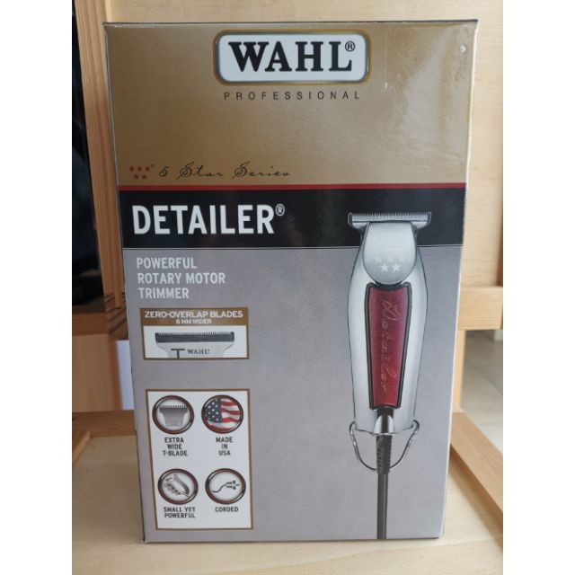 Wahl 5 Star Series Detailer Extra Wide T Blade Professional Hair