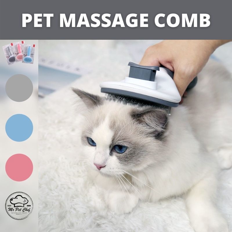 Cat Comb Sikat Kucing Cat Hair Removal Pet Grooming Massage Comb Sisir