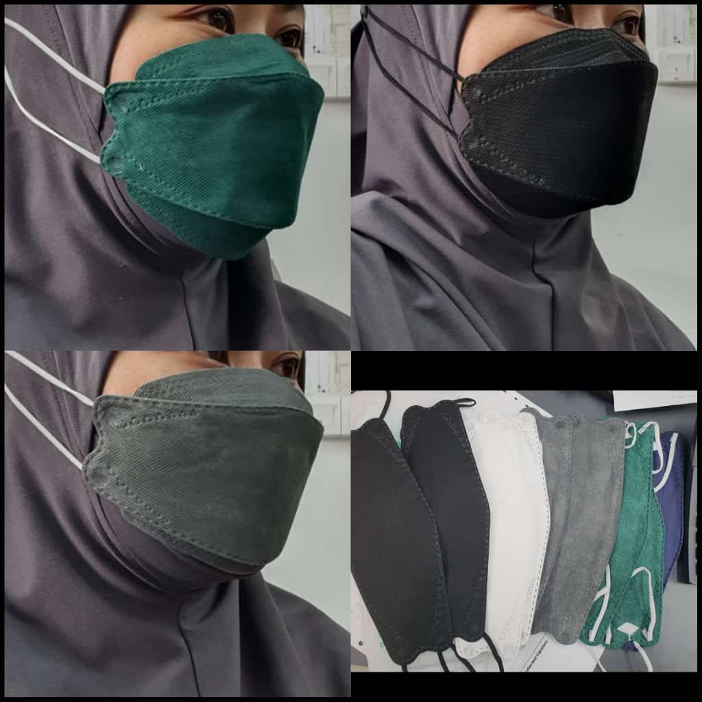 KF94 ADULT MASK KOREAN STYLE 4 LAYER (MIX COLOUR) Shopee Malaysia