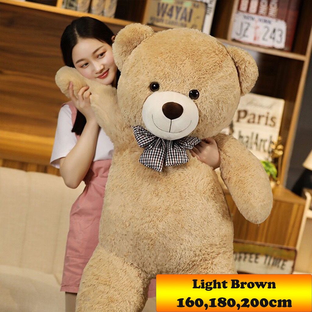 FREE GIFT  160/180/200cm Teddy Bear Giant Teddy Bear Bear 