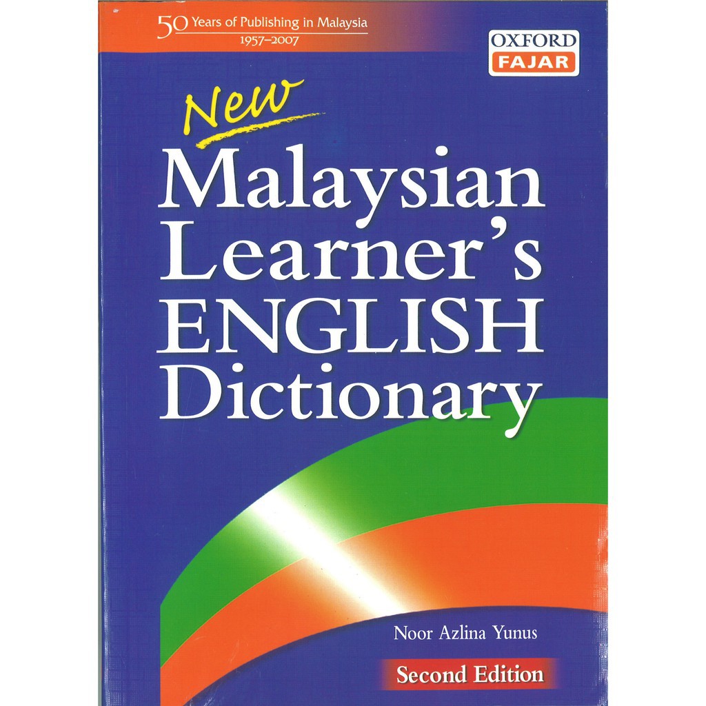 OXFORD FAJAR NEW Malaysian Learner's English Dictionary Shopee Malaysia