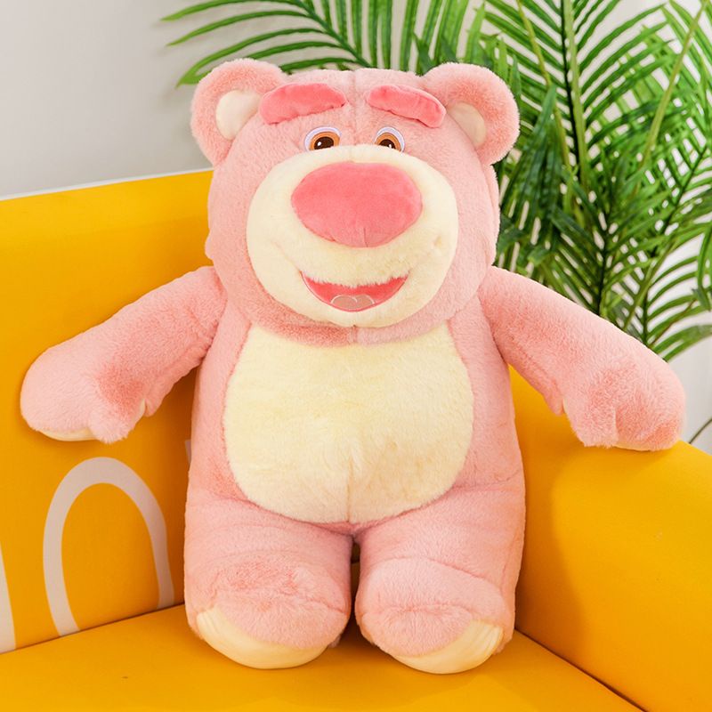 Disney New Film Toy Story 4 Strawberry Bear Lotso Bears Plush Doll Stuffed  Kids Gift Toys Patung Strawberi草莓熊娃娃 | Shopee Malaysia