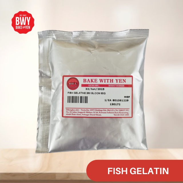Fish Gelatine 250 Bloom (60g) Shopee Malaysia
