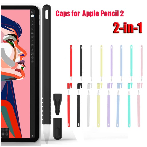 Apple Pencil Case 2nd Generation Nib Silicone Protective Casing iPad
