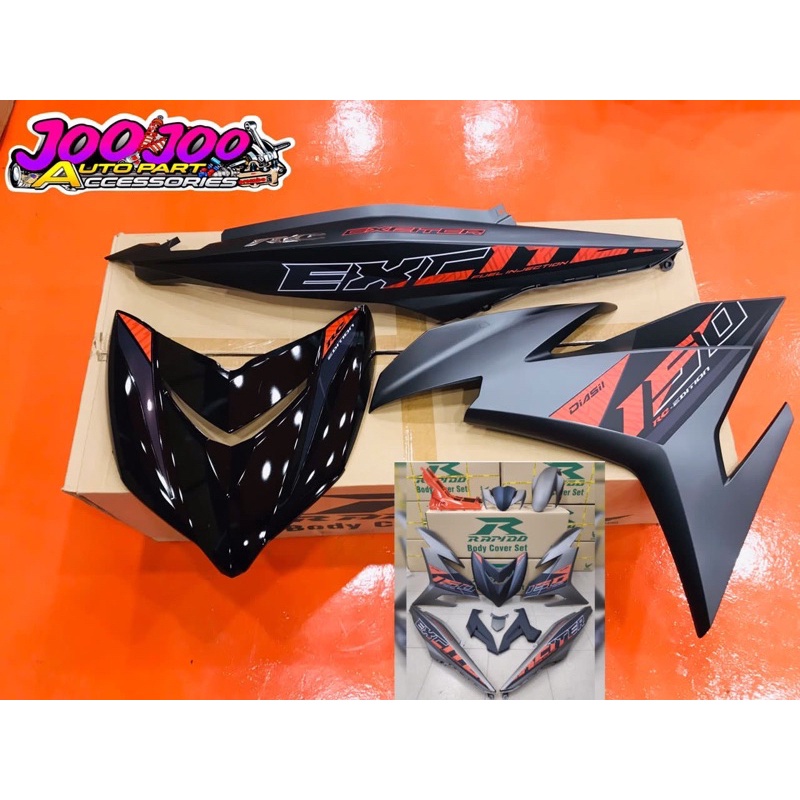 RAPIDO EXCITER RC ORANGE Y15ZR V2 Shopee Malaysia