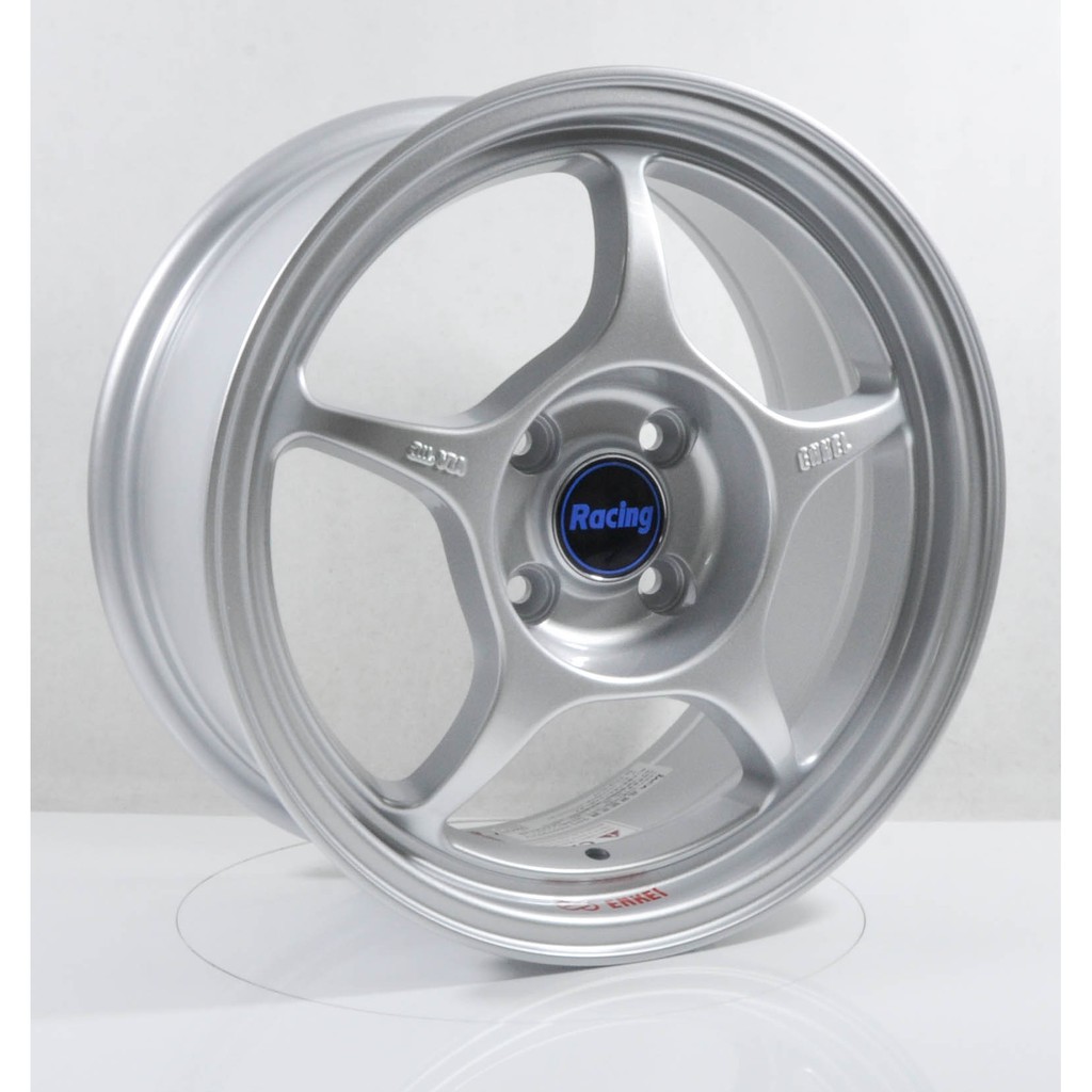 Enkei Rp01 15 Inch 4x100 Et35 Car Sport Rims Cheap Wheels Silver T Shopee Malaysia