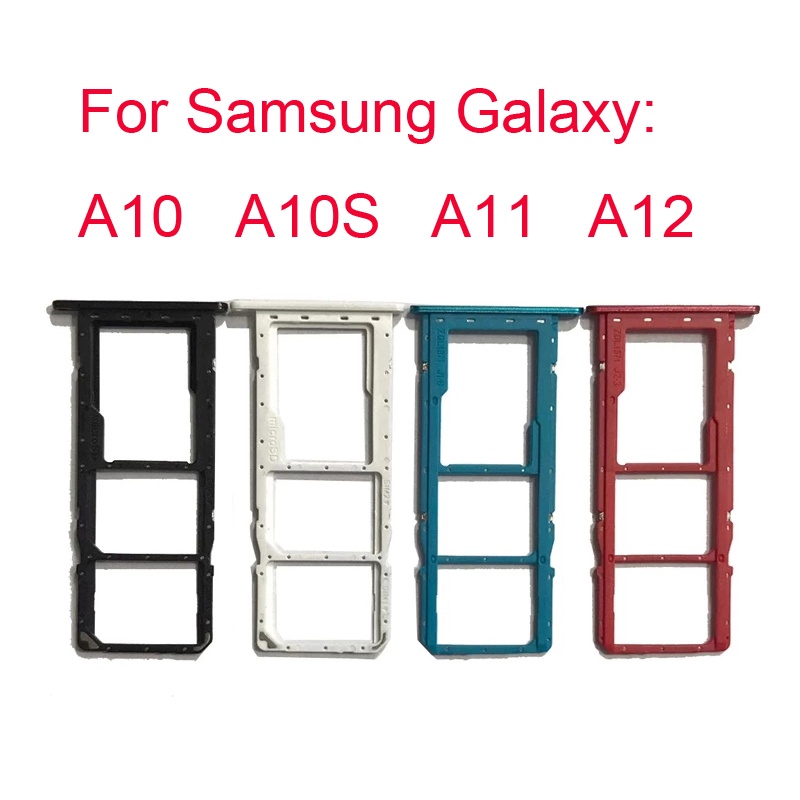 SIM Card Tray Holder For Samsung Galaxy A10 A10S A11 A12 Shopee Malaysia