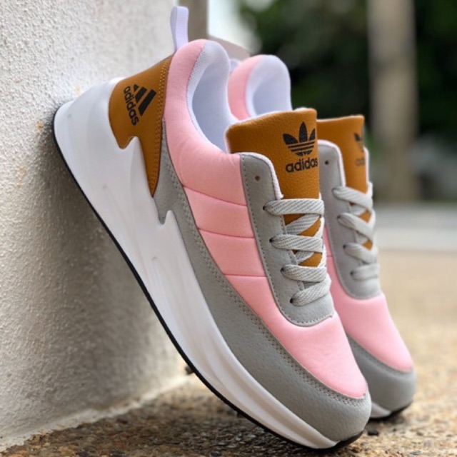 adidas peach running shoes