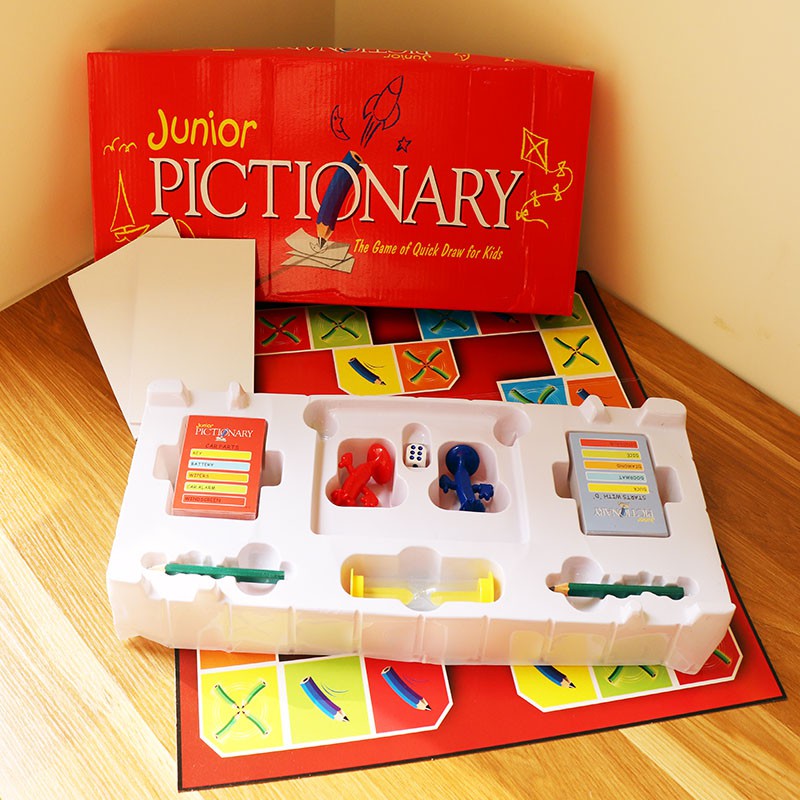 You Draw I Guess Paint Pictionary Game Kid Toy English French Version Board Game Shopee Malaysia