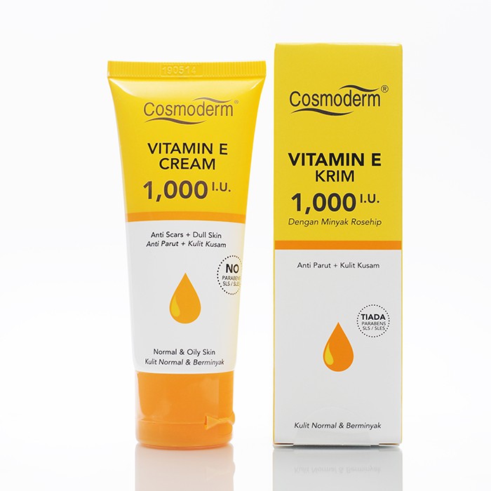 Vitamin E Cream COSMODERM 50ml (Normal and oily skin) Shopee Malaysia