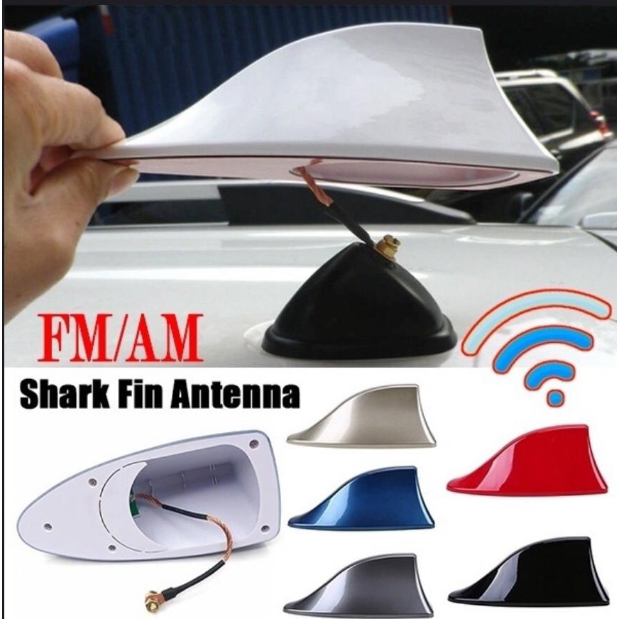 Car AM/FM Radio Shark Fin Antenna For Myvi Old Lagi Best Icon 2018 Persona Saga New 2016 New Blm flx Axia Bezza Viva