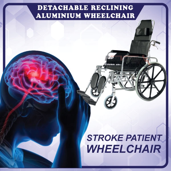 Heavy Duty Lightweight Design for Stroke Patient Reclining Pure