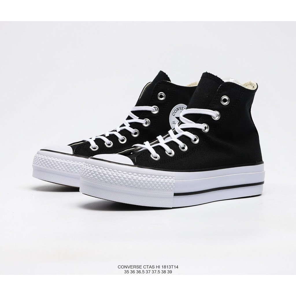 converse thick high tops