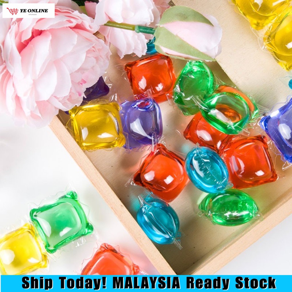 8g Laundry Bead Ball Detergent Gel Concentrate Formula Beads Enzyme