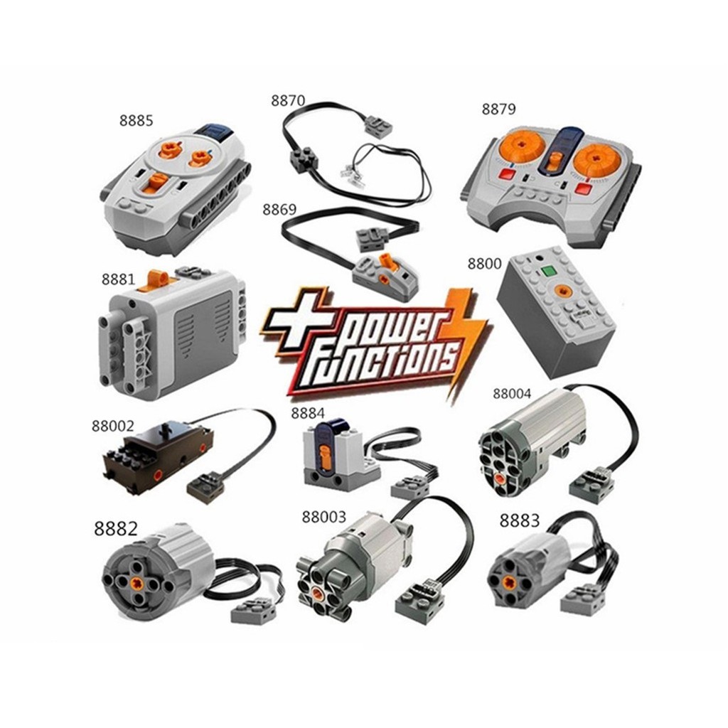 Compatible Lego Technic Power Function Motor Battery Box