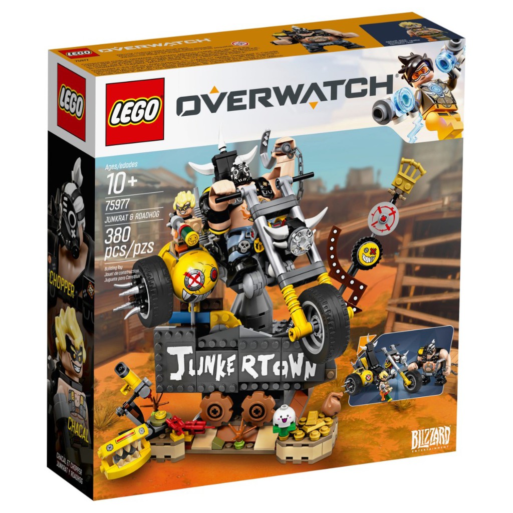 Lego 75977 Overwatch Junkrat \u0026 Roadhog 