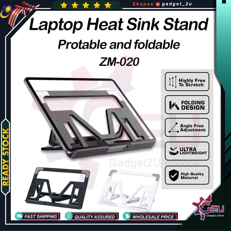 Laptop Heat Sink Stand ZM020 Tablet Desktop Stand Cooling Stand 5