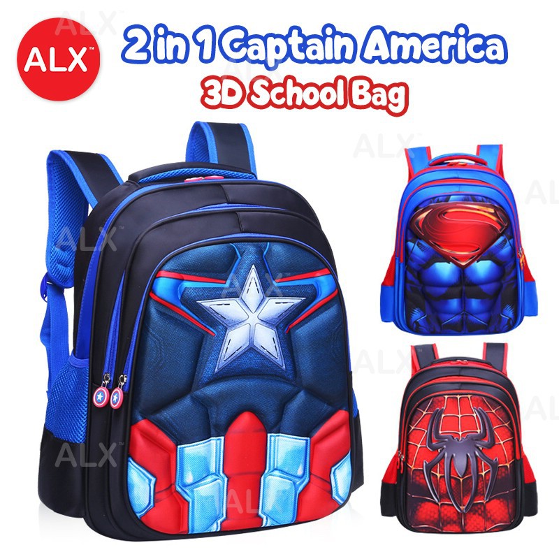 avengers school bag
