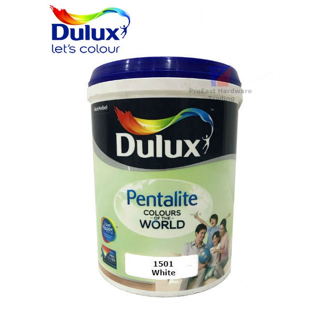 ICI Dulux Pentalite Interior Paint 5L ( 1501 WHITE ) Shopee Malaysia